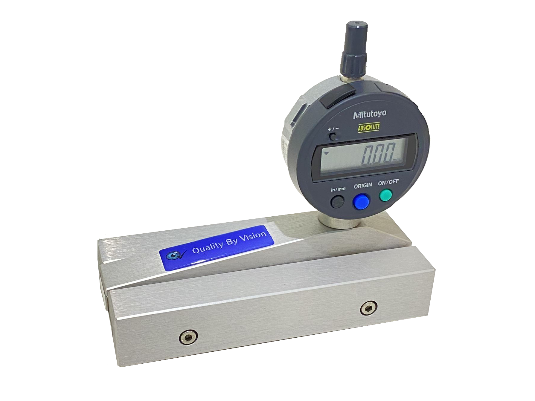 Countersink gauge, angled view